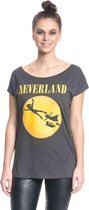 Peter Pan Dames Tshirt -5XL- Neverland Grijs