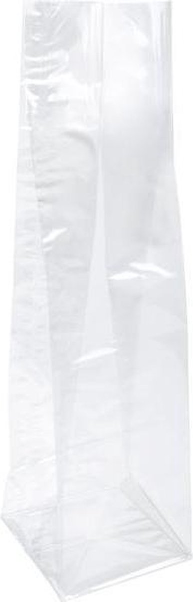 Blokbodemzakken 7 x 4 x 22cm (100 stuks) - Uitdeelzakjes van Merkloos — afbeelding 4
