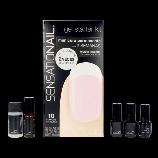 Sensationail French Manicure Starter kit - Gel Nagellak | bol.com