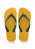 Havaianas Brasil Logo Unisex Slippers - Banana Yellow - Maat 43/44