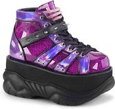 Demonia Plateau sneakers -41 Shoes- NEPTUNE-100 US 9 Paars
