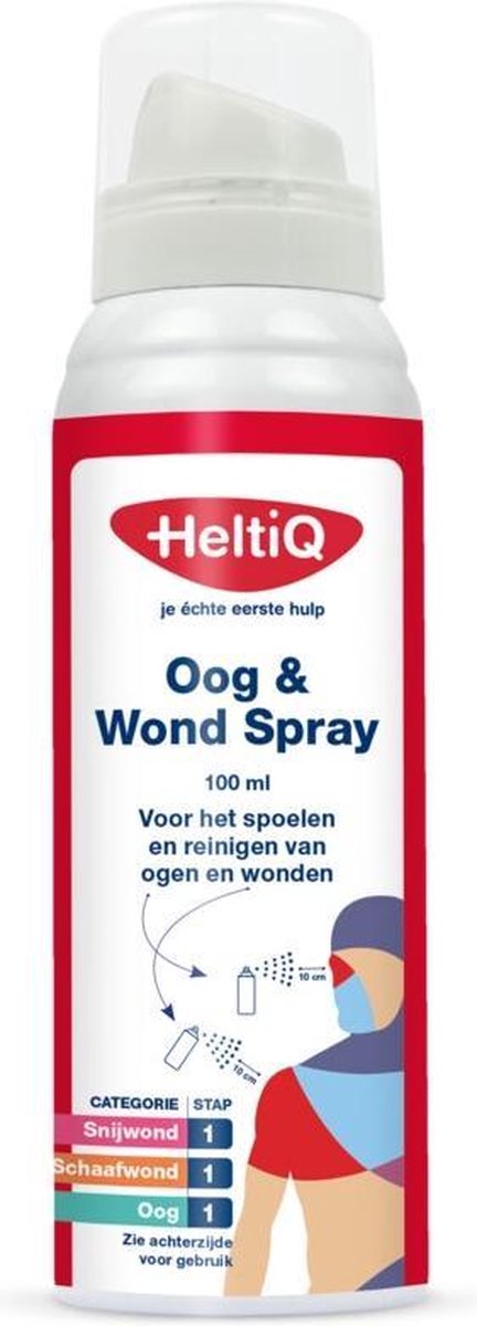 Goedkoopste HeltiQ Wond en Oogspray 100 ml