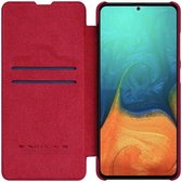 Nillkin Qin Book Samsung Galaxy A71 Hoesje Rood