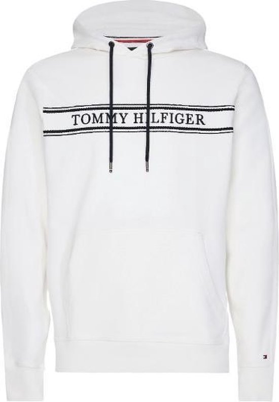 Tommy Hilfiger Hoodie Wit met logo maat: XL | bol.com
