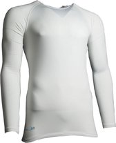 Precision Training Thermoshirt Basislaag Polyester Wit Maat Xxl