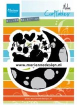 Marianne Design Craftables Snijmallen - Dromende beer