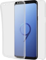 Azuri Samsung S9 hoesje - 360 graden - Transparant