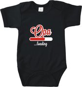 Romper Opa loading, Zwart, 62/68