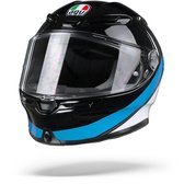 Agv K6 Max Vision Minimal Black Pearl White Aqua  Integraalhelm - Motorhelm - Maat M/L