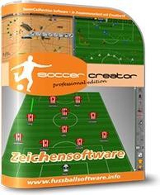 Soccer Creator Professional Tekenprogramma Voetbal trainingsmateriaal