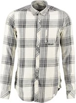 Purewhite Checked Off White Sand Shirt