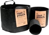 RootPouch BLACK 12 ltr met handvaten Ø25,5x21,5cm 260gr/m2 10st/bundel