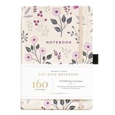 Archer & Olive Notitieboek A5 Dotted - Painted Flower