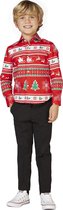 OppoSuits Winter Wonderland - Kerst Overhemd - Kerst - Maat: 6 jaar