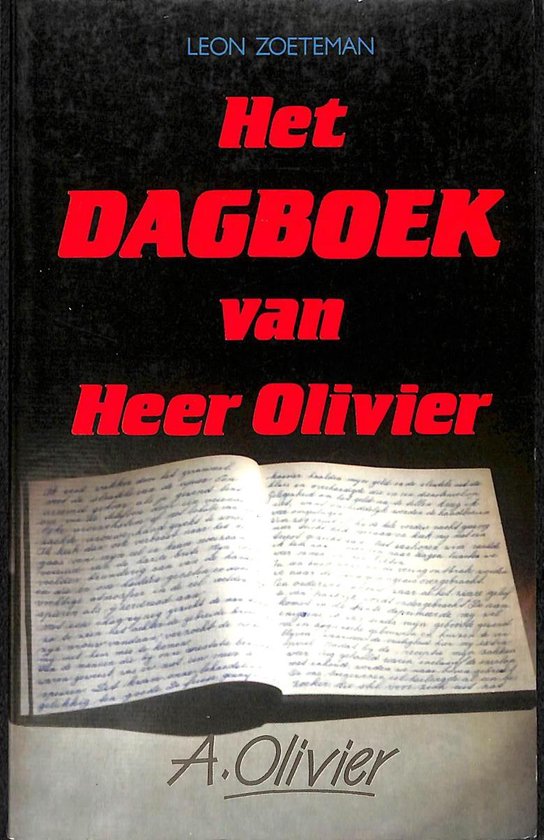 9789067740234 - Het dagboek van heer Olivier