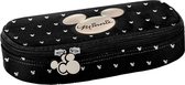 Disney Minnie Mouse Etui - 23 x 10 x 5 cm - Zwart