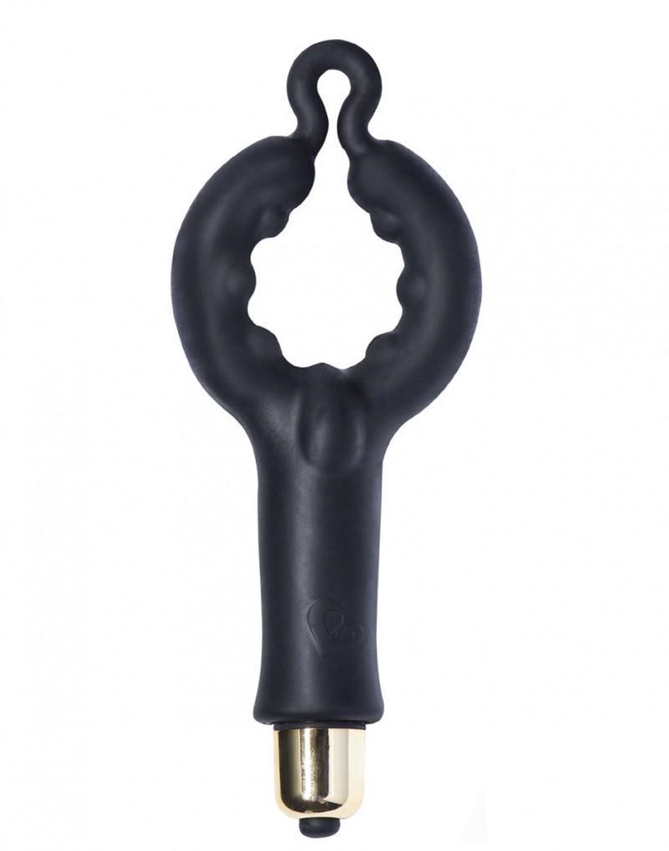 Rocks-Off 4US 7-Speed zwart - cockring