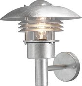 Konstsmide Wandlamp Modena 29 Cm E27 60w 230v Staal Zilver