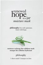 Philosophy Renewed Hope in a Jar Moisture Recharge Bio-Cellulose Mask Masker 15 ml