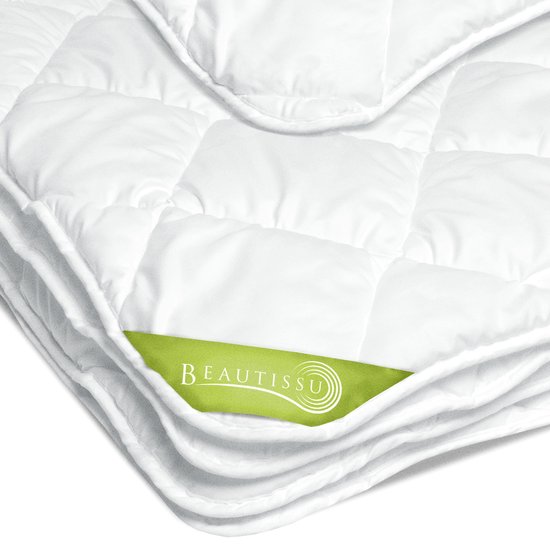 Beautissu couette 240x260 cm - couette d'hiver lavable couvertures d'hiver respirantes - couverture douce anti allergie - Beaunuit MD