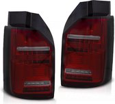 Achterlichten - voor VW T6 2015-2019 - LED OEM - rood smoke