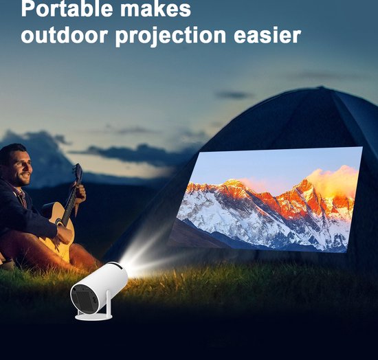 Magcubic HY300 - 720P avec Support HDMI 4K - Android 11 - Mini Projecteur  Home Cinéma