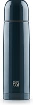 Blumtal Eifel thermosfles - lekvrije thermosfles met drinkbeker voor onderweg, isolatie van warme dranken, vaatwasmachinebestendig, roestvrij staal - 500ml, donker oceaanblauw
