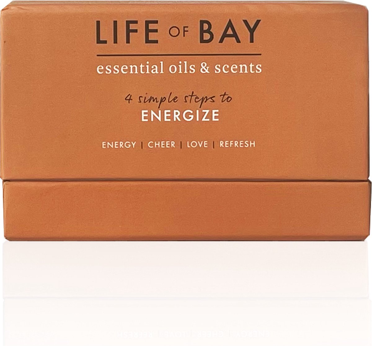 Goedkoopste Life of Bay® - Etherische Olie - Energize set - 100 Puur en Natuurlijk - Geschikt voor Aroma Diffuser - Essentiële Olie - Aromatherapie - 40 ml