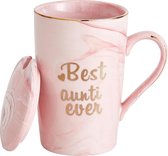 Best Tante Ever koffiemok 400 ml, grappige cadeau-ideeën voor tante verjaardag, nieuwe tante, tante te zijn en tante weer keramische mokken