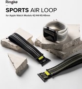 Convient pour Ringke Sports Apple Watch 1/2/3/4/5/6/7/8/9/SE/ Ultra 49 mm/45 mm/44 mm/42 mm, bracelet Wit.