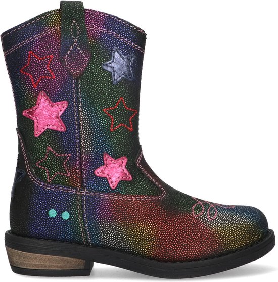 BunniesJR 223826-598 Meisjes Cowboy Boots - Multicolor - Nubuck - Ritssluiting