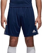 Adidas Core 18  Sportbroek Heren - Dark Blue/White - Maat L