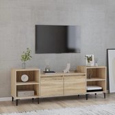 The Living Store Televisiekast TV Standaard - 160 x 35 x 55 cm - Sonoma Eiken
