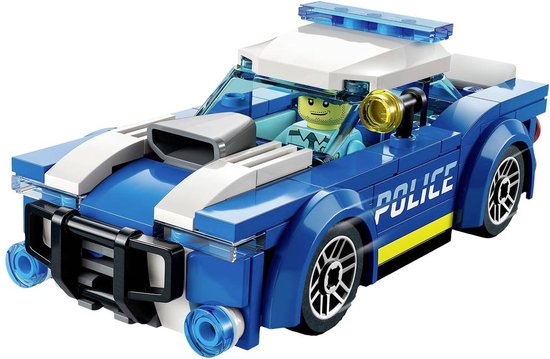 LEGO City 60312 La Voiture de Police pour Enfants +5 Ans