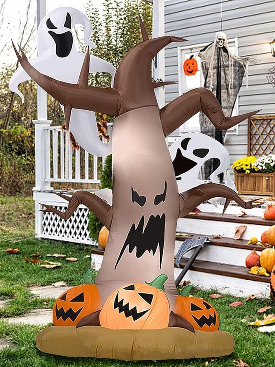 Kalolary 9 Voeten Hoge Halloween Opblaasbare Pompoen Boog Opblazen Kalolary 9 Voeten Hoge Halloween Opblaasbare Pompoen Boog Opblazen