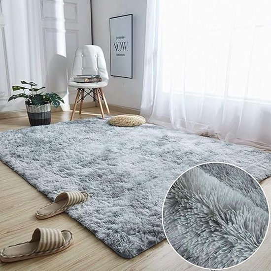 Grey shop bedroom rug