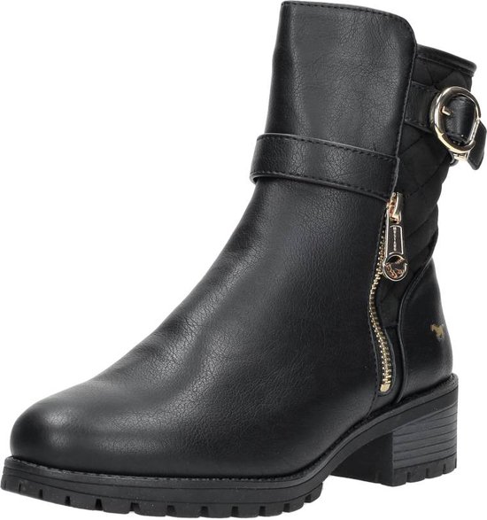 MUSTANG Enkellaarsjes voor dames van imitatiebont 15M0042001