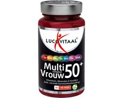 Lucovitaal Multi Vrouw Compleet 50+ Met Ginkgo Biloba 40 capsules