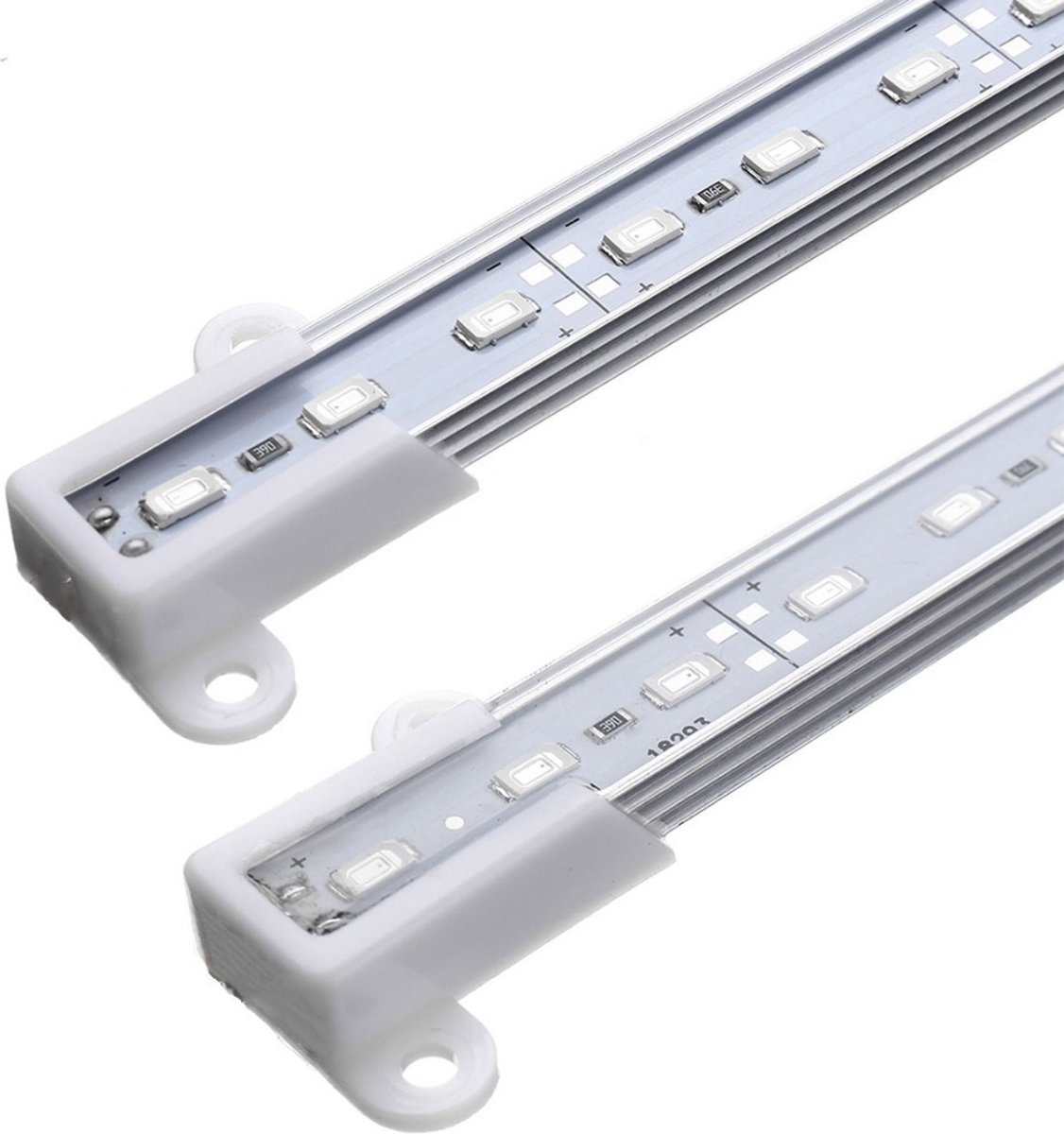 LED strip 100cm - Aluminium Profiel - IP65 - Koud Wit