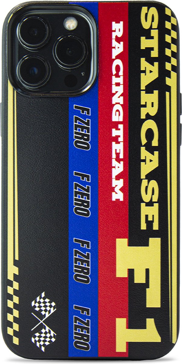 iPhone 14 Pro Max hoesje - magsafe hoesje / Starcase Formule 1 - F1 - / iPhone hoesje met Magsafe - Kunstleer