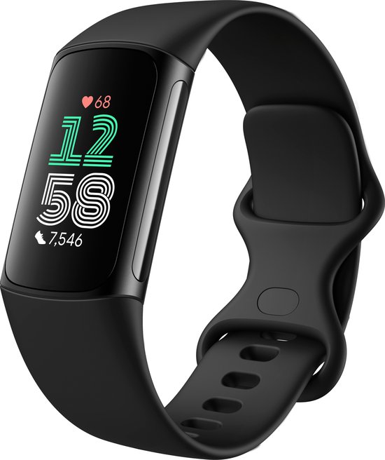 Fitbit Charge 6 - Activity Tracker - horloge met stappenteller - Zwart - Fitbit