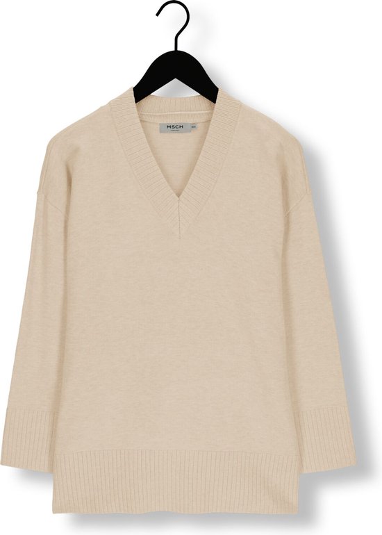 MOSS Copenhagen  MSCHAnnasol Pullover | V ICE/BLACK