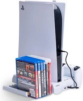 Alles-in-één Koel- en Oplaadstation voor PS5 - Optimaliseer Je Gaming Setup
