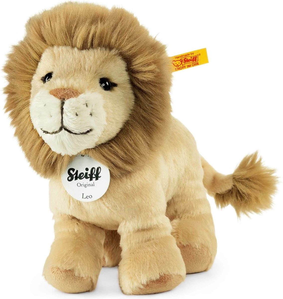 Steiff knuffel leeuw Leo, beige