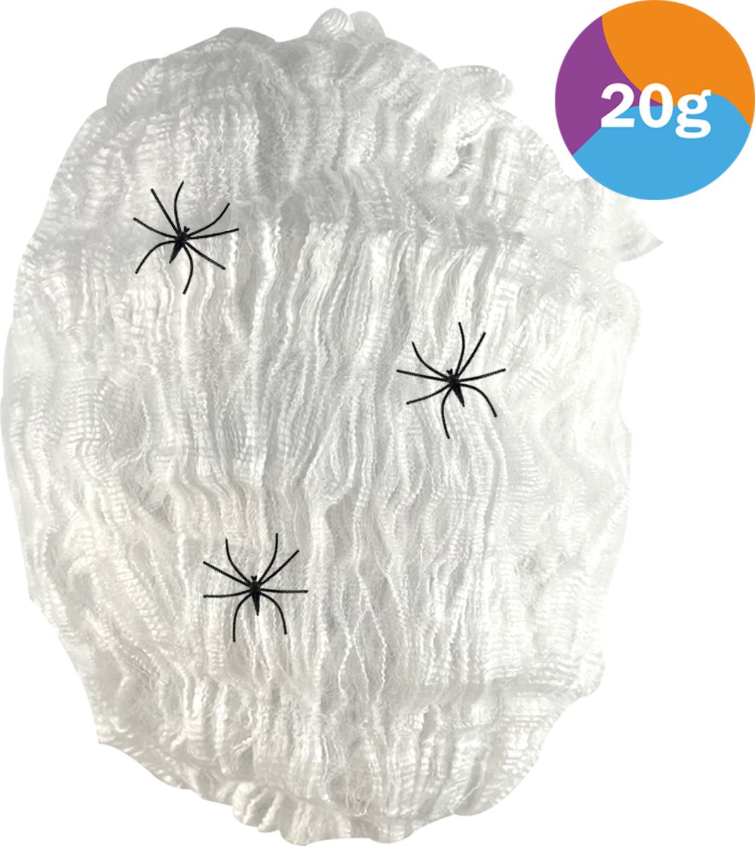 Fjesta© Spinnenweb met 3 spinnen - 20gram