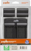 Jupio Value Pack: 2x batterie NP-W235 + Dual Charger USB