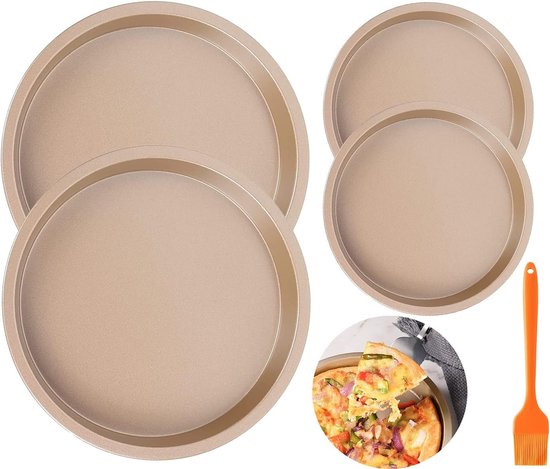 Pizzaplaat rond set van 4 HIER online kopen