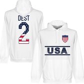 Verenigde Staten Team Dest 2 (Independence Day) Hoodie - Wit - M