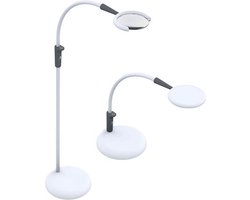 Daylight Magnificent Pro E25090 loeplamp - 1,75x vergroting - dimbare daglicht led verlichting - in hoogte verstelbaar - wit 1.75x