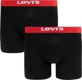 Levi's - Brief Boxershorts 2-Pack Zwart - Heren - Maat XXL - Body-fit